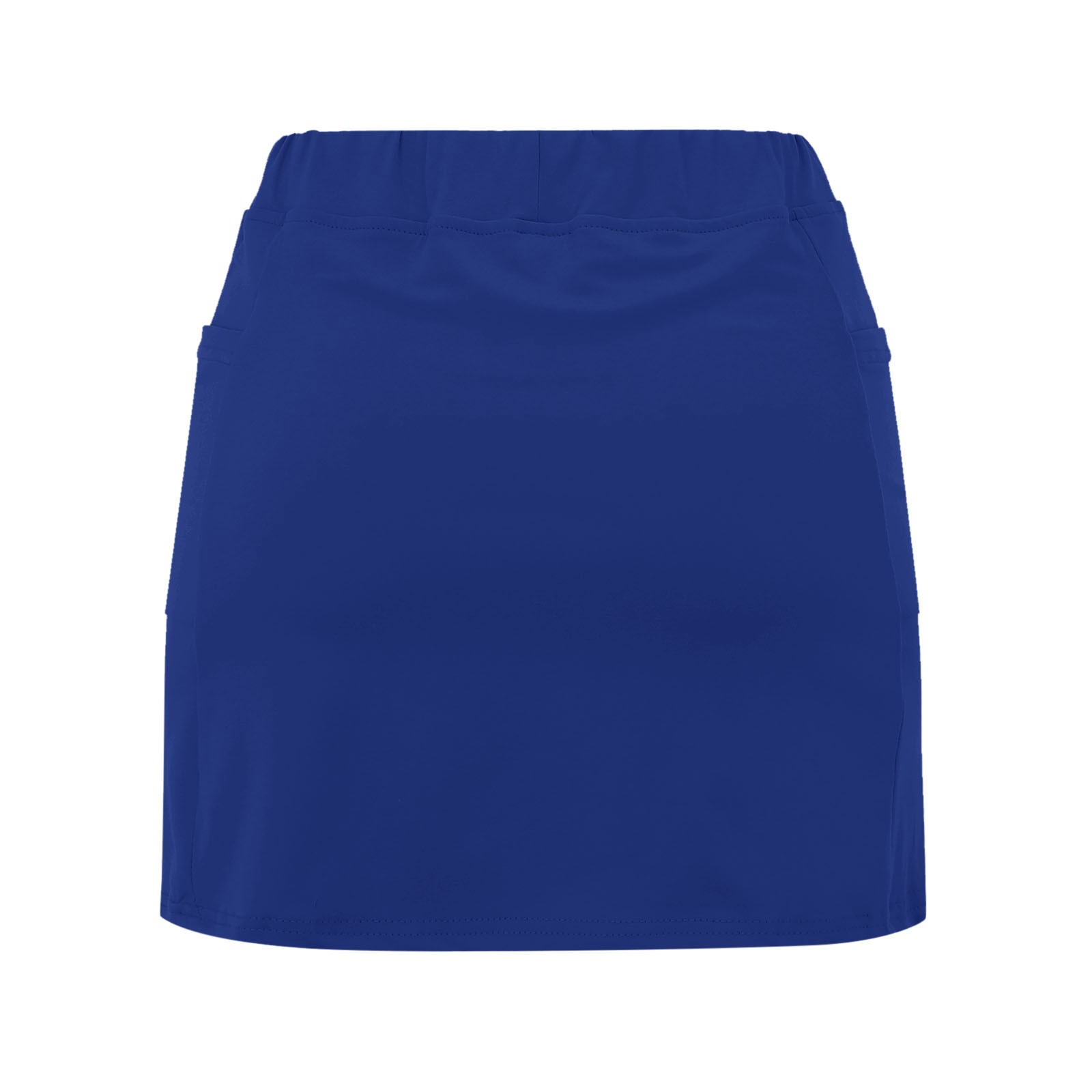 thumbnail image 5 of Falda de tenis para mujer con pantalón corto interior - Falda pantalón deportiva de cintura alta para yoga/correr - Tejido de secado rápido, cintura elástica, tallas S-XXXXXL, 5 of 6